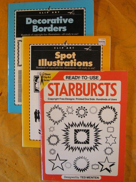Clip-Art Book Collection - Six Books