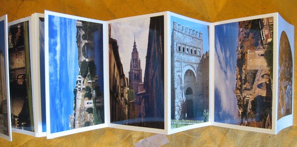 Toledo - Accordion Postcard Book