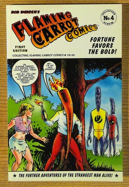 Flaming Carrot comics: Fortune Favors the Bold [collected Album #4]