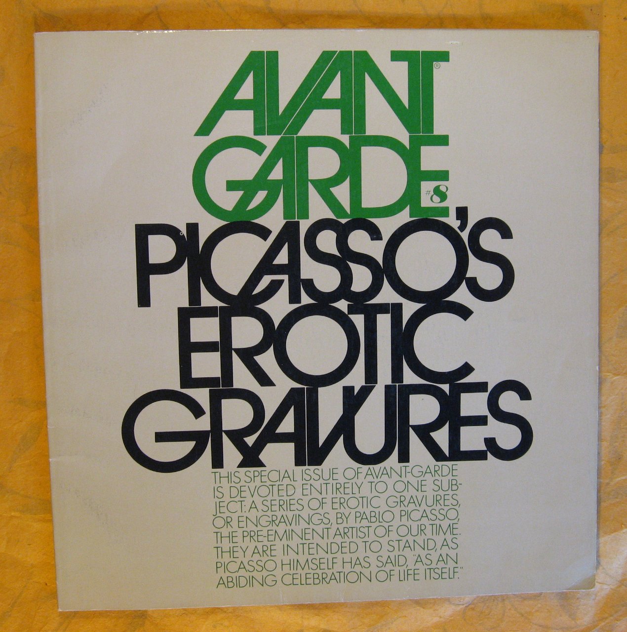 Avant Garde #8: Picasso's Erotic Gravures