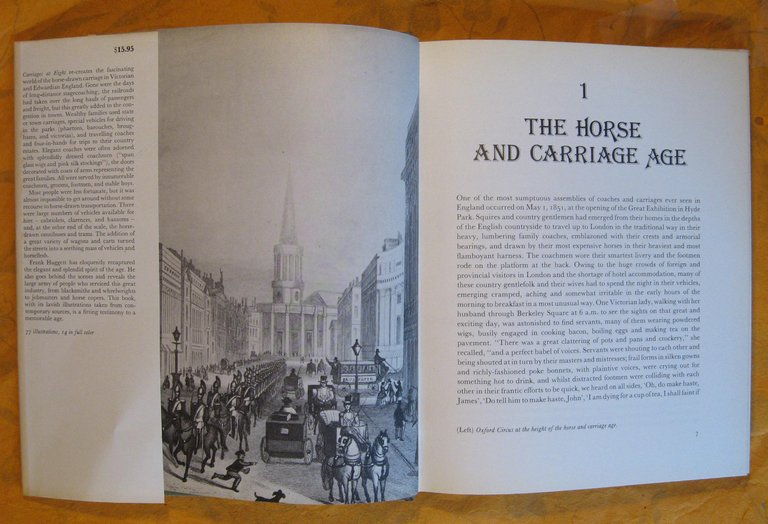 Carriages at eight: Horse-drawn society in Victorian and Edwardian times