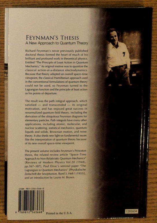 Feynman's Thesis : A New Approach to Quantum Theory