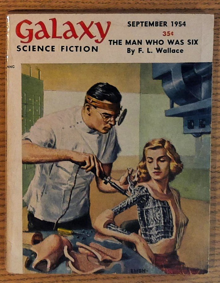 Galaxy Science Fiction September 1954, Volume 8, No. 4