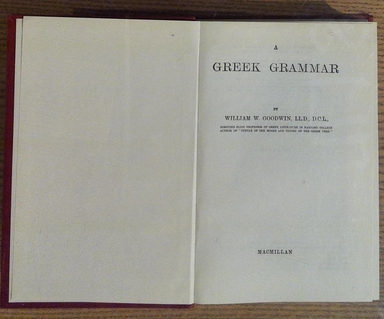 Greek Grammar