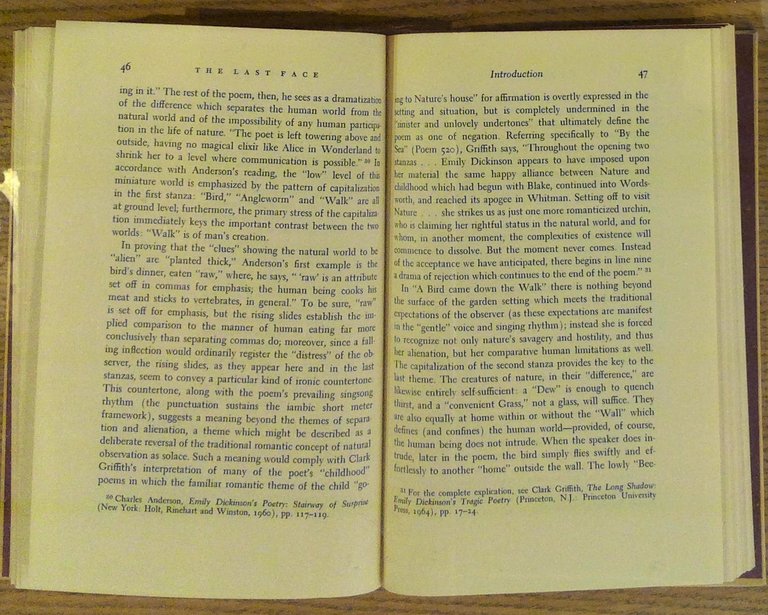 Last Face, The : Emily Dickinson's Manuscripts