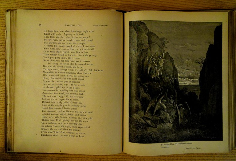 Milton's Paradise Lost Illustrated by Gustave Dore