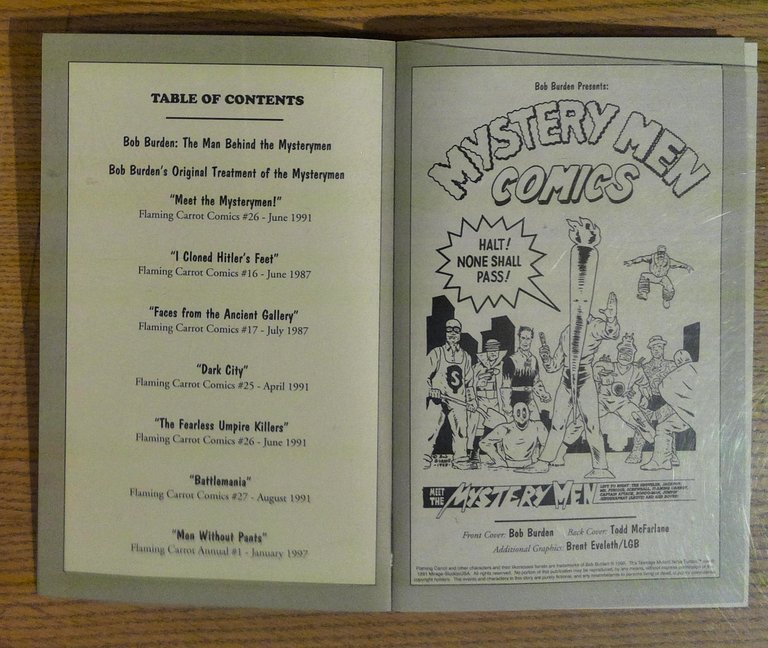 Mysterymen Collected Anthology No. 1