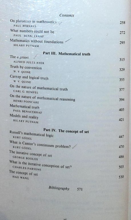 Philosophy of Mathematics: Selected Readings, Second Edition