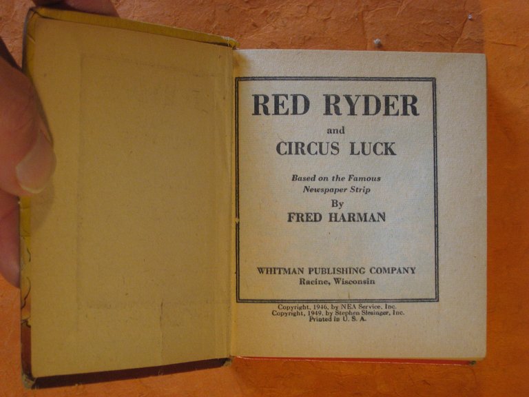 Red Ryder and Circus Luck