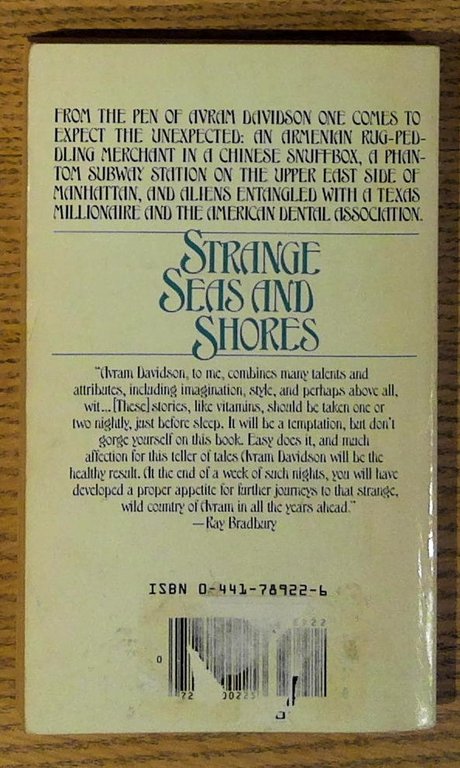 Strange Seas and Shores