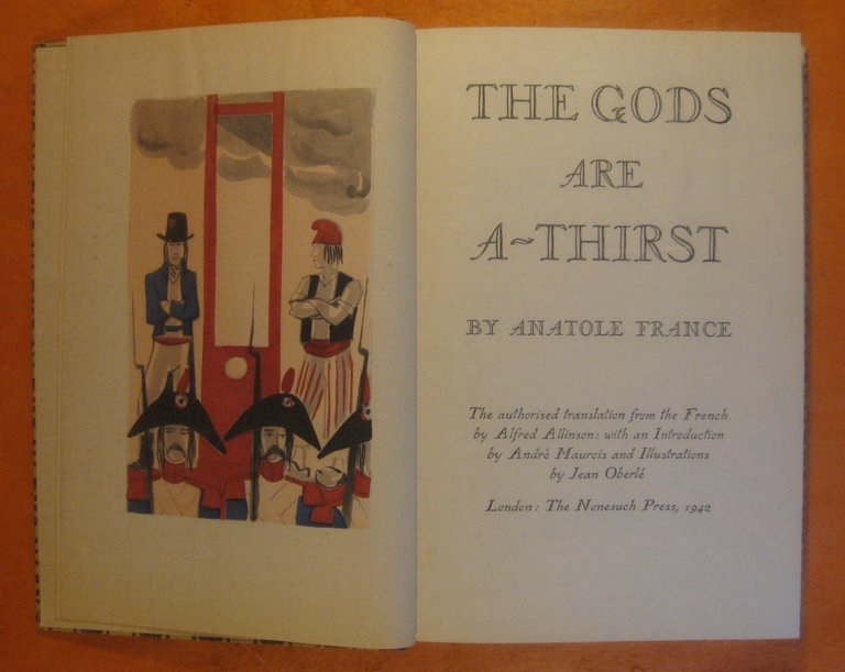 The Gods Are A-Thirst