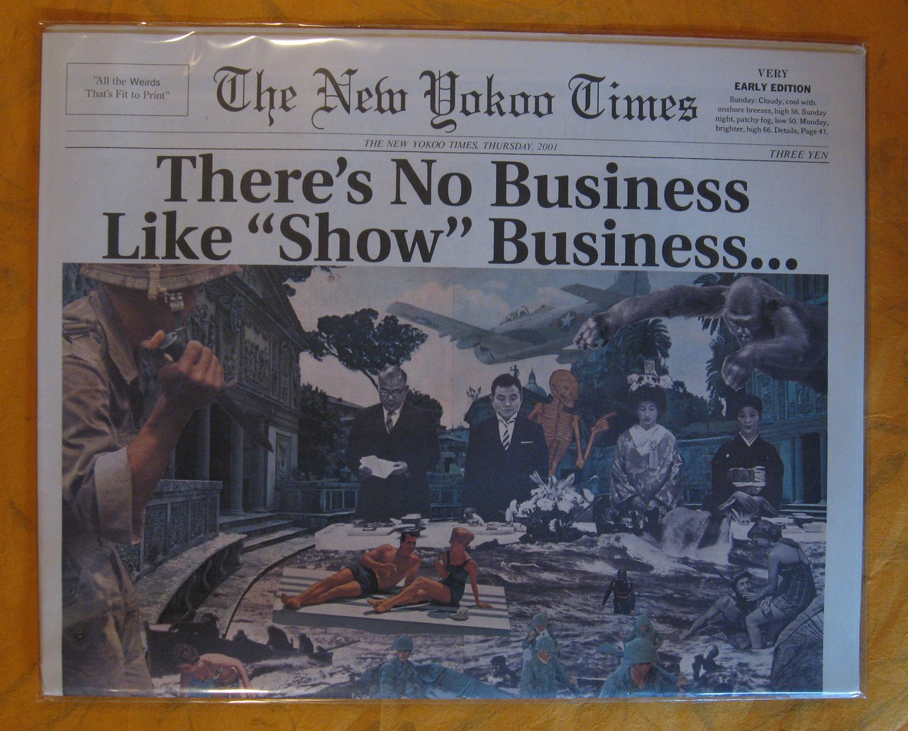 The New Yokoo Times: There's No Business Like "Show" Business.