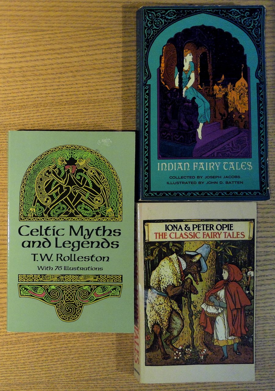 Three Fairy Tale Books: The Classic Fairy Tales; Indian Fairy …