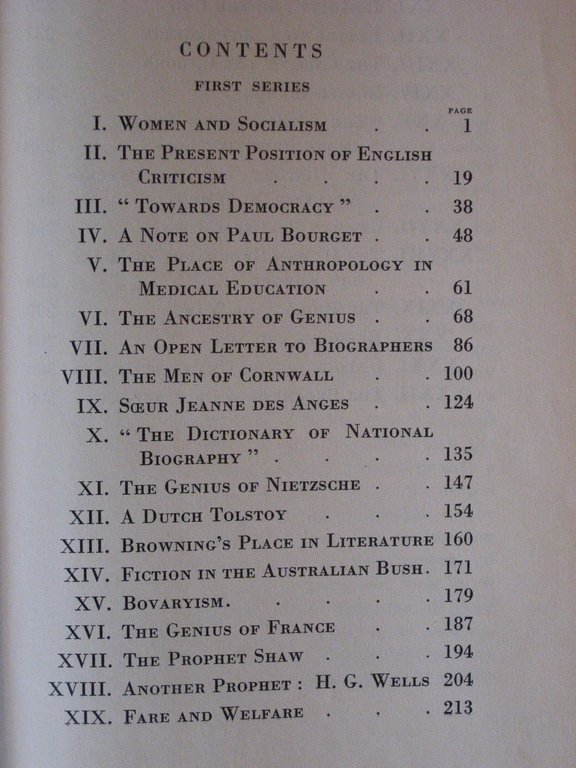 Views and Reviews: A Selection of Uncollected Articles 1884-1932