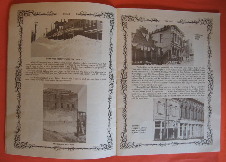 Views and Vignettes of Virginia City in My Day