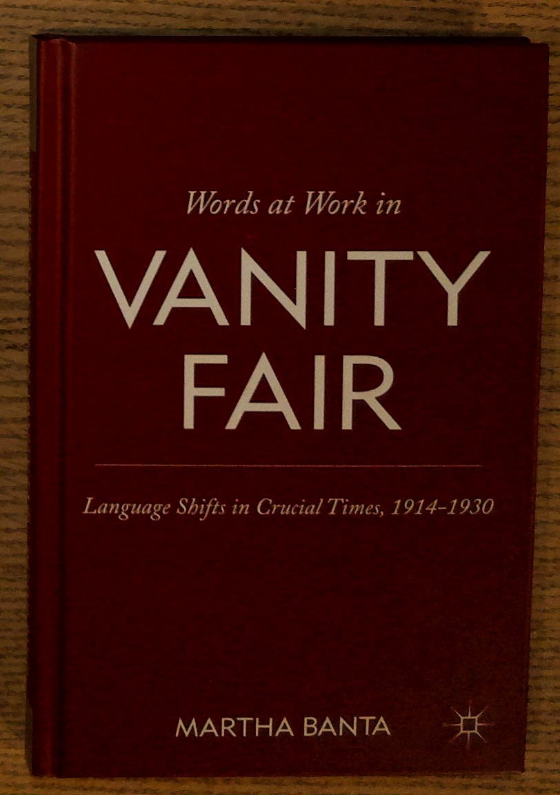 Words at Work in Vanity Fair: Language Shifts in Crucial …