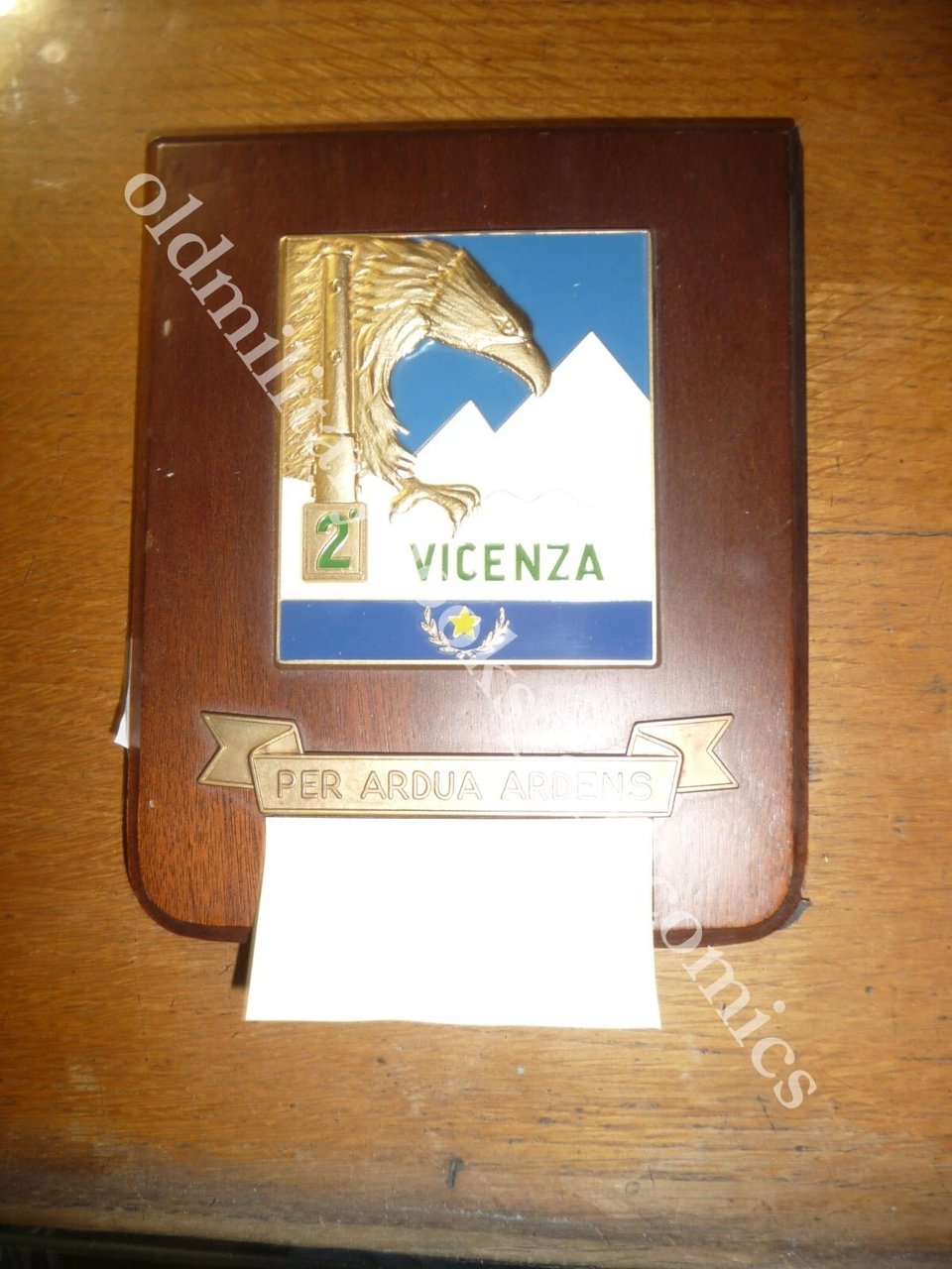 020 CREST EMBLEMA MILITARE 2° REGGIMENTO ARTIGLIERIA DA MONTAGNA MOTTO …