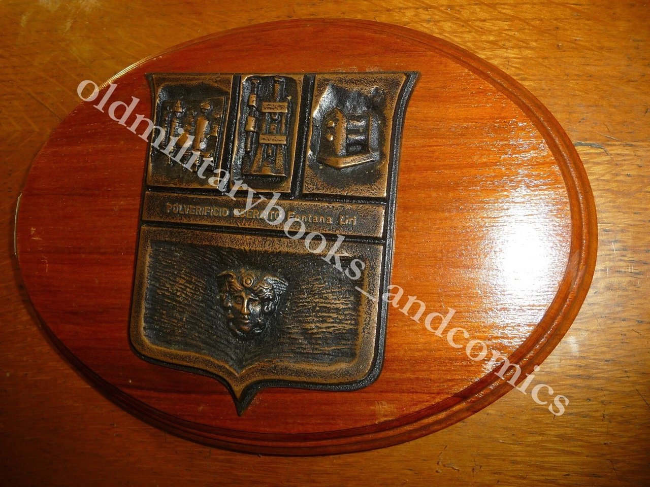 043 CREST EMBLEMA MILITARE POLVERIFICIO ESERCITO FONTANA LIRI