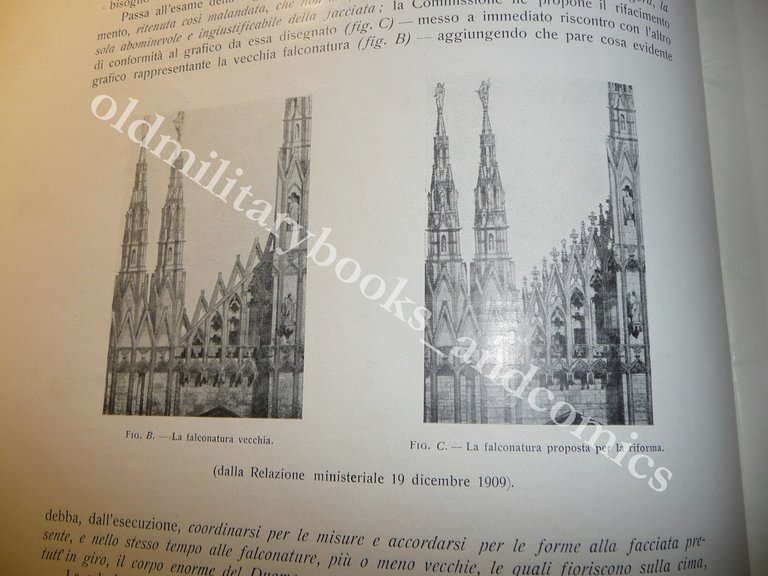 5 FASCICOLI PER IL RIFACIMENTO DELLA FACCIATA DEL DUOMO DI …