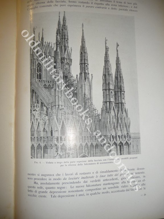 5 FASCICOLI PER IL RIFACIMENTO DELLA FACCIATA DEL DUOMO DI …