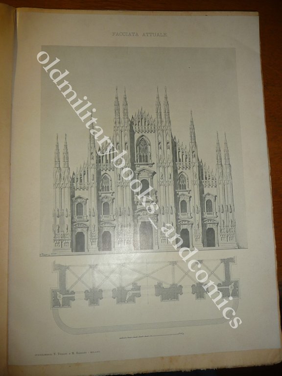 5 FASCICOLI PER IL RIFACIMENTO DELLA FACCIATA DEL DUOMO DI …