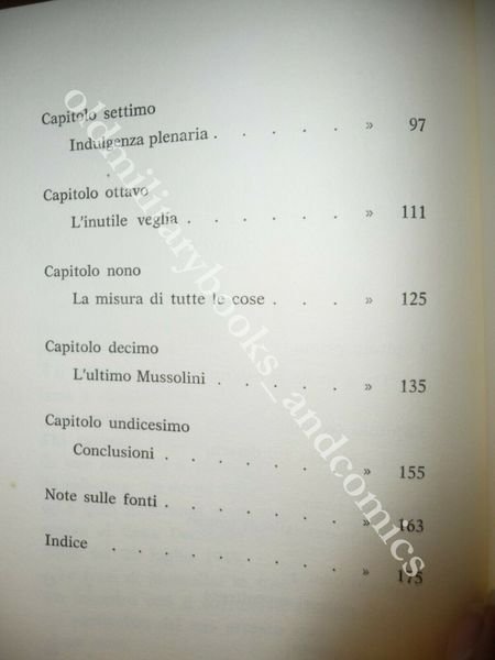 MUSSOLINI ULTIMO TRIZZINO ANTONINO GLI ULTIMI ANNI DI MUSSOLINI I^ …