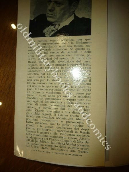 I SOVIETI NELLA POLITICA MONDIALE 1917-1929 LOUIS FISCHER I BIANCHI …