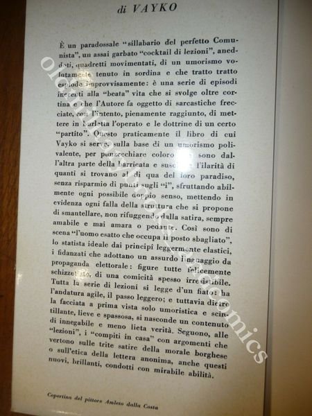 COME ESSERE COMUNISTA OVVERO IL PARADISO IN 12 LEZIONI VAYKO …
