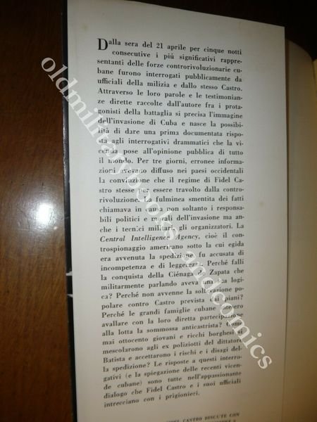 L'INVASIONE DI CUBA GLI INTERROGATORI DEI PRIGIONIERI FILIPPO GAJA CUBA …