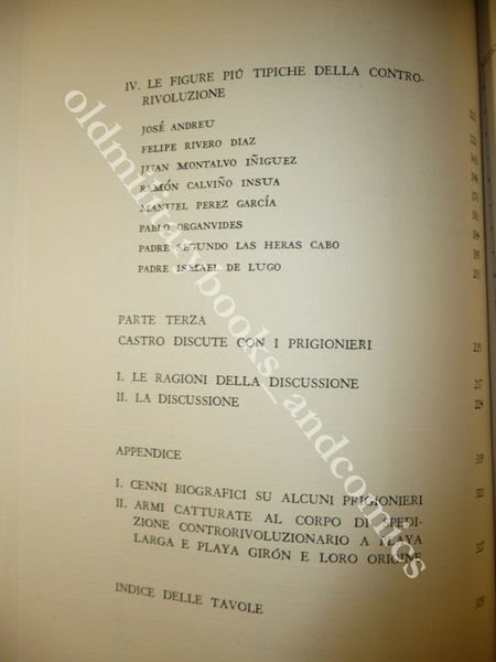 L'INVASIONE DI CUBA GLI INTERROGATORI DEI PRIGIONIERI FILIPPO GAJA CUBA …