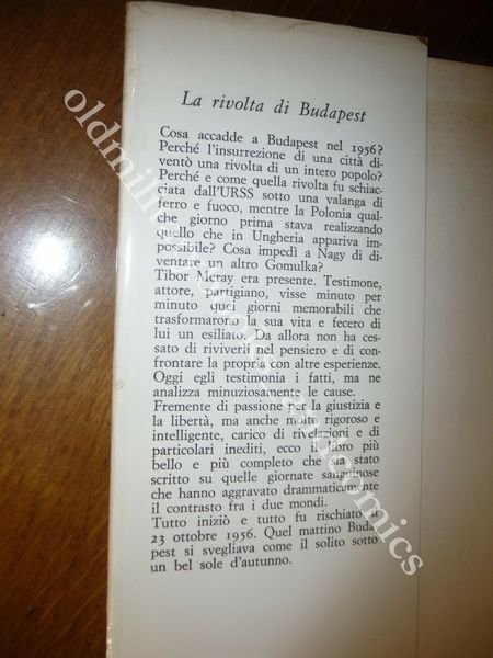 LA RIVOLTA DI BUDAPEST TIBOR MERAY COSA ACCADDE NEL 1956? …