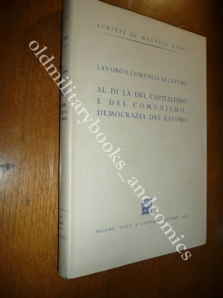 AL DI LA' DEL CAPITALISMO E DEL COMUNISMO DEMOCRAZIA DEL …