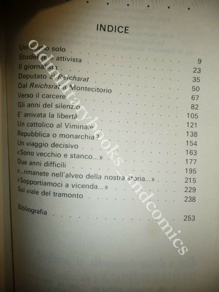 DE GASPERI UNA VITA PER UN'IDEA ZAPPA TURCATO LE GRANDI …