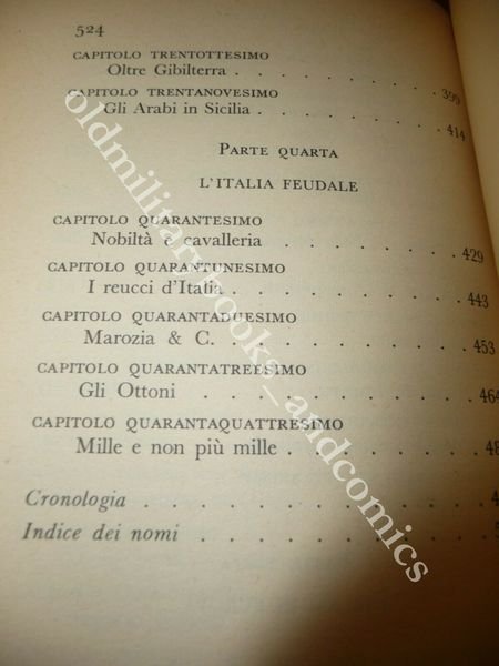 L'ITALIA DEI SECOLI BUI IL MEDIOEVO SINO AL 1000 INDRO …