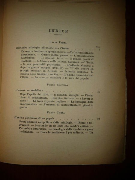 ALBANIA ANTICA E GIOVANE CIRO POGGIALI 1943 DESCRIZIONE ALBANIA TUTTI …