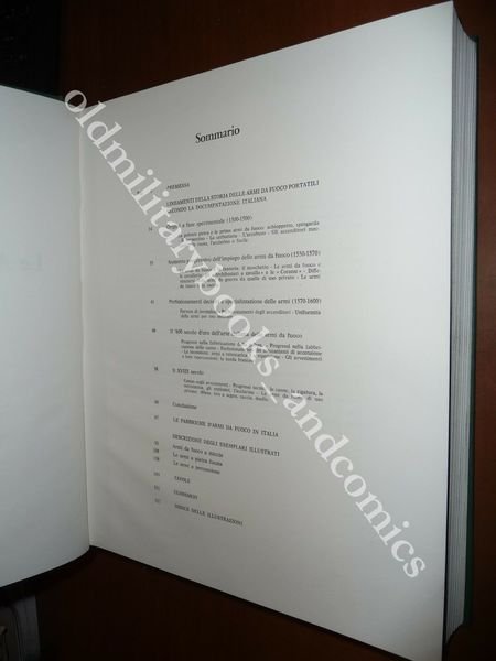 ARMI DA FUOCO ITALIANE DALLE ORIGINI AL RISORGIMENTO GAIBI 1962 …
