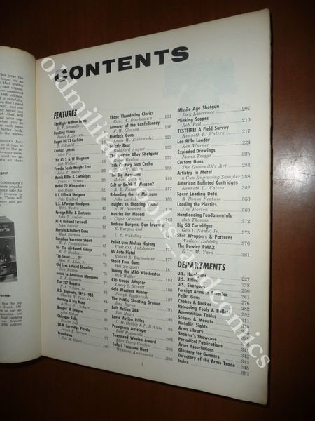 GUN DIGEST 1965 WORLD'S GREATEST GUN BOOK JOHN T. AMBER …