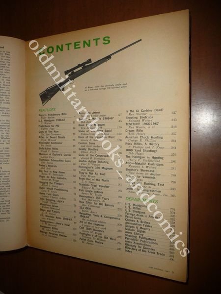 GUN DIGEST 1967 WORLD'S GREATEST GUN BOOK JOHN T. AMBER …