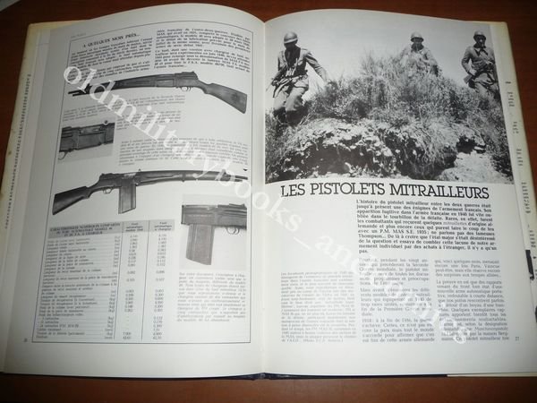 L'ARMAMENT DE L'INFANTERIE FRANCAISE 1918-1940 FERRAND 1979 ARMI WWII