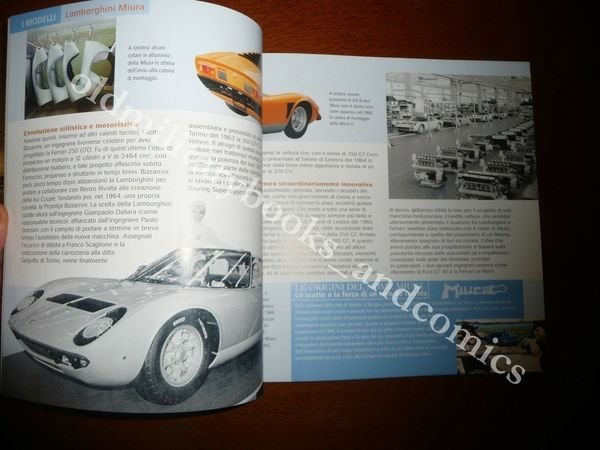 100 ANNI DI ITALIA IN AUTOMOBILE LAMBORGHINI MIURA PUBBLICAZIONE DE …