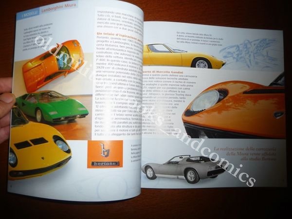 100 ANNI DI ITALIA IN AUTOMOBILE LAMBORGHINI MIURA PUBBLICAZIONE DE …