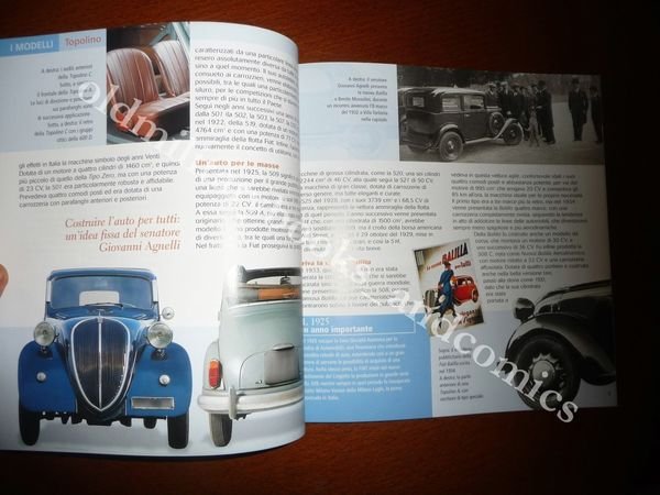 100 ANNI DI ITALIA IN AUTOMOBILE TOPOLINO PUBBLICAZIONE DE AGOSTINI