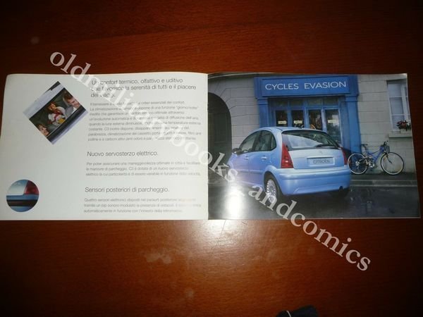 DEPLIANT PUBBLICITARIO FORMATO LIBRETTO CITROEN C3