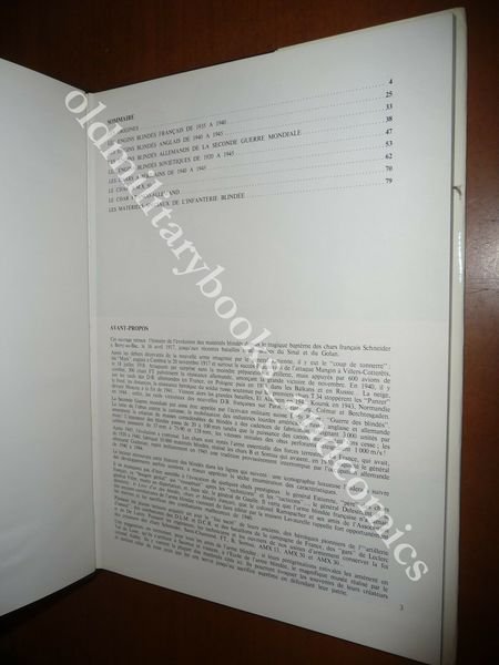 LES ENGINS BLINDES DU MONDE 1917-1967 JOSEPH MOLINIE 1981 CHARS …