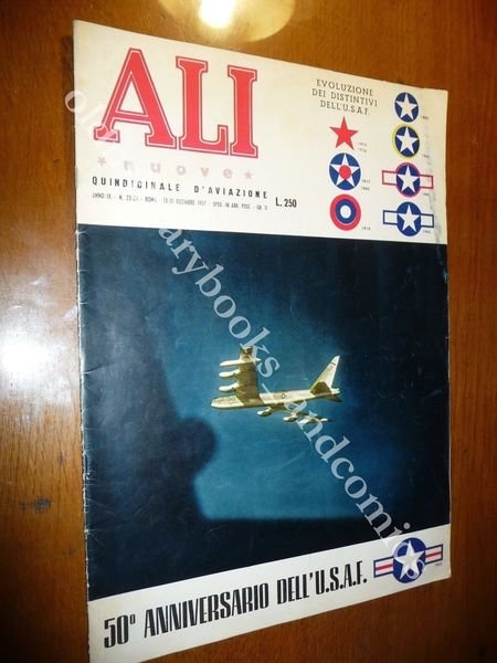 ALI NUOVE QUINDICINALE D'AVIAZIONE 13-31 DICEMBRE 1957 n. 23-24 50° …