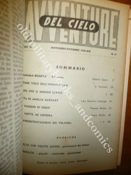 AVVENTURE DEL CIELO RACCOLTA DI TRE NUMERI DEL 1940 SET …
