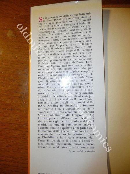DOWDING E LA BATTAGLIA D'INGHILTERRA LONGANESI I^ Ed. IN PERFETTE …