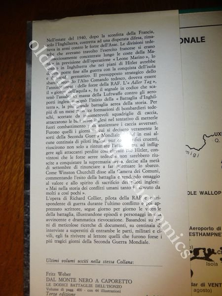 IL GIORNO DELL'AQUILA LA BATTAGLIA D'INGHILTERRA RICHARD COLLIER LEONE MARINO …