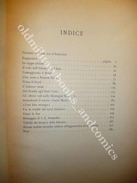 IL MIO VOLO ATTRAVERSO L'ATLANTICO E LE DUE AMERICHE FRANCESCO …