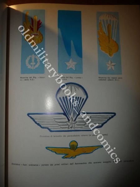 PALESTRA AZZURRA L'AERONAUTICA MILITARE E IL PARACADUTISMO CRONISTORIA FINO OGGI